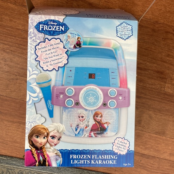Disney Portable Audio & Video Disney Frozen Flashing Lights Karaoke